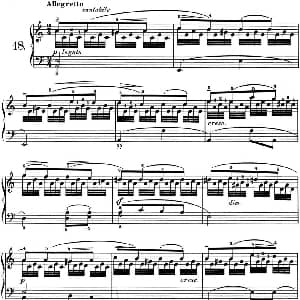 25首车尔尼Op.748练习曲 钢琴谱 车尔尼