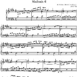 15首巴赫三部创意曲集 钢琴谱 巴赫