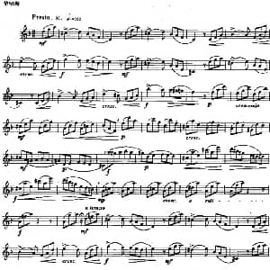 长笛曲谱 | 长笛练习曲100课之第96课 延长音与三十二分音符练习曲