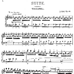 a小调第一组曲 Op.69 钢琴谱 约瑟夫 乔西姆 拉夫