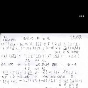 高明倍感自豪_歌曲简谱_词曲:李永雄 李永雄