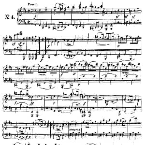 贝多芬钢琴小品Op.126 之四 钢琴谱 贝多芬