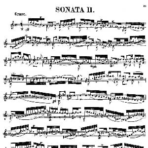小提琴谱 | SONATAⅡ 奏鸣曲Ⅱ Bach 巴赫