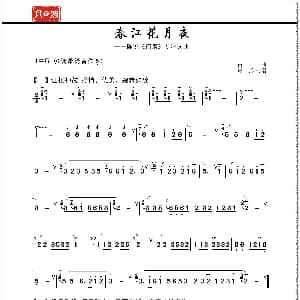 春江花月夜 陈悦 筒箫 专辑选曲－月照制谱版