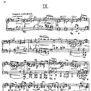 Album Leaf Op.7 钢琴谱 狄奥多 柯希纳