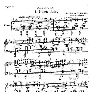 Six Piano Pieces Op.7 钢琴谱 约瑟夫 苏克