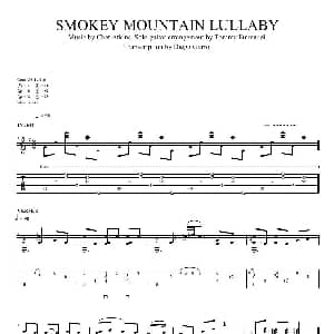 tommy emmanuel smokey mountain lullaby 吉他谱