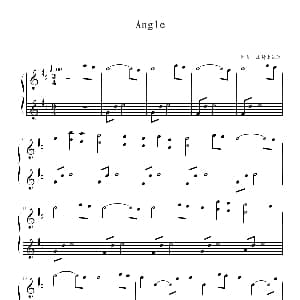 Angle 钢琴谱 西村由纪江