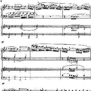 二十八部钢琴协奏曲 No.6 钢琴谱 莫扎特