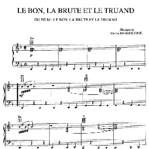 电影配乐大师莫瑞康最佳20首钢琴谱 钢琴谱 莫瑞康 Ennio Morricone