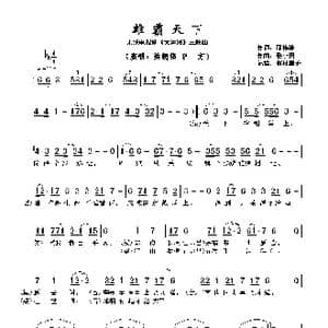 雄霸天下_歌谱投稿_词曲:邓伟雄 黎小田​