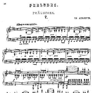 16 Preludes Op.9 钢琴谱 狄奥多 柯希纳