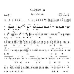 自从与张君见一面_歌曲简谱