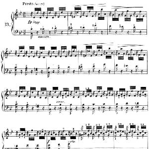 40首车尔尼Op.299钢琴快速练习曲 钢琴谱 车尔尼