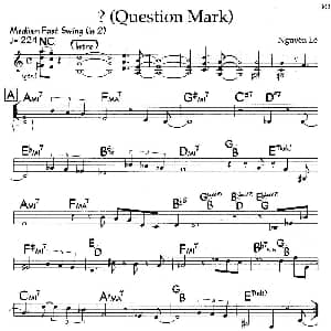 ? Question Mark 钢琴谱 龚正斌 靖江南