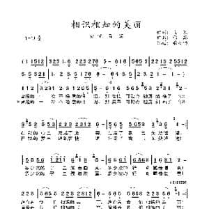 相识相知的美丽_歌曲简谱_词曲:飞翔 雨露