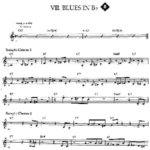 萨克斯谱 | Jazz Patterns For Improvisation Bb Frank Mantooth 8