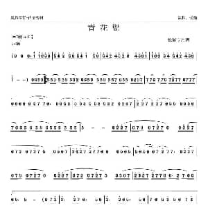 长笛曲谱 | 青花瓷 C转#C