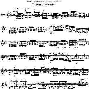 小提琴谱 | 马扎斯小提琴练习曲 Op.36 第二册 华丽练习曲 50