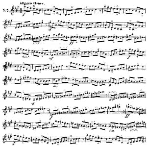 小提琴谱 | 开塞 KAYSER 36首小提琴练习曲之5