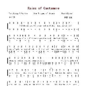 权力的游戏 _歌谱投稿