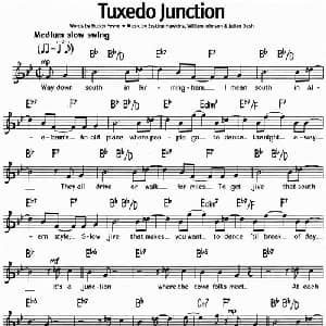 蓝调音乐:Tuxedo Junction_外国歌谱