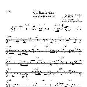 萨克斯谱 | Guiding Lights 中音萨克斯