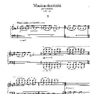 Musica Ricercata 钢琴谱 乔治 李盖蒂 Gyorgy Ligeti