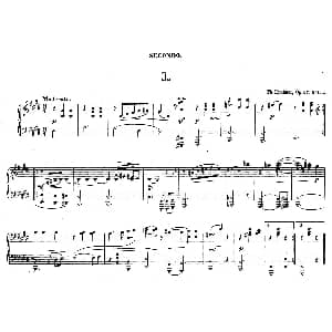 Zwolf Original Compositionen fur Pianoforte zu 4 Handen Op.57 钢琴谱 狄奥多 柯希纳