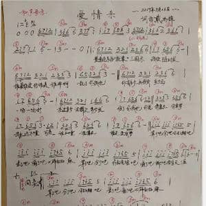 爱情杀 吉他曲谱_歌谱投稿_词曲:戴尚辉 戴尚辉