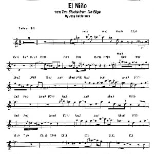 萨克斯谱 | EI NiNo