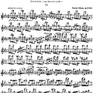 长笛曲谱 | 斯勒新老风格长笛练习重奏曲 第四部分 NO.19 Siegfried Thiele S. 斯勒