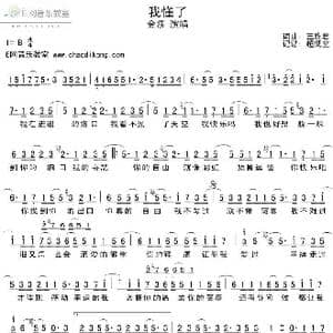 我懂了_歌谱投稿_词曲:王雅君 王雅君