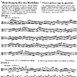 克莱采尔 中提琴练习曲40首 ETUDE 4 6