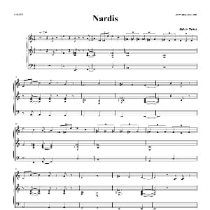 Nardis 钢琴谱