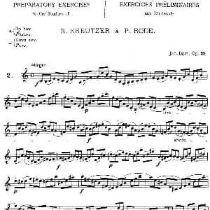 小提琴谱 | 顿特24首小提琴练习曲 作品37—2 顿特