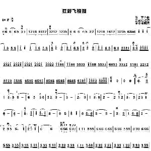 二胡谱 | 狂野飞骏图 陈军