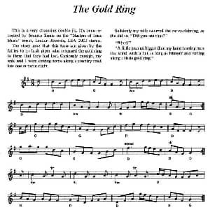 小提琴谱 | The Gold Ring 爱尔兰民歌