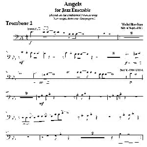 Angels for Jazz Ensemble 第二长号分谱
