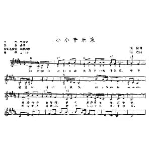 电子琴谱 | 小小音乐家 弹唱版 安波 达尼