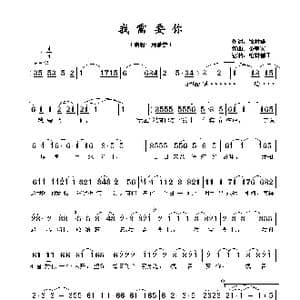 我需要你_歌谱投稿_词曲:徐林维 金星宏