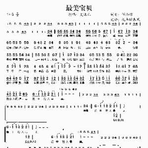 最美宝贝_歌谱投稿_词曲:任浩铭 任浩铭