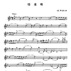 小提琴谱 | 哆来咪 美 罗杰斯