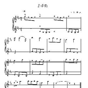 丢手绢_歌谱投稿_词曲: 中国童谣