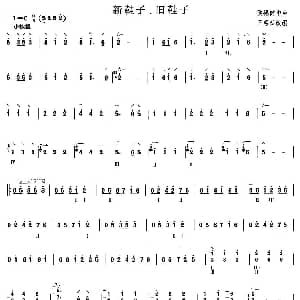 柳琴考级曲目二级 新鞋子 旧鞋子