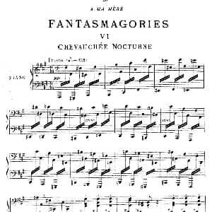 Fantasmagories 钢琴谱 伊西多尔 菲利普