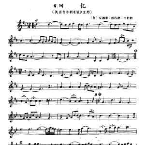 回忆 英国音乐剧 猫 主题 小号