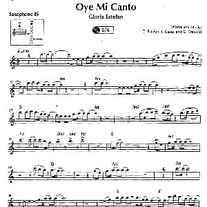 萨克斯谱 | Oye Mi Canto