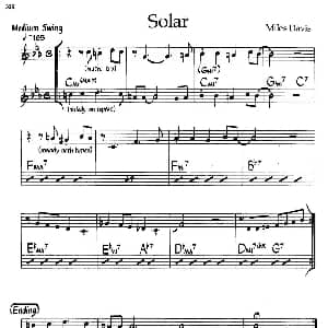 Solar 钢琴谱