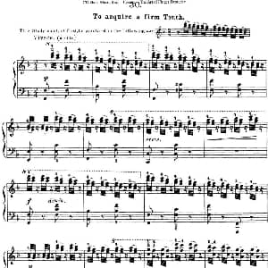 50首车尔尼Op.740钢琴手指灵巧技术练习曲 钢琴谱 车尔尼